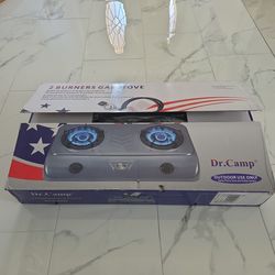 2 Burners Gas Stove Brand new