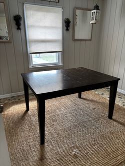 Wood table