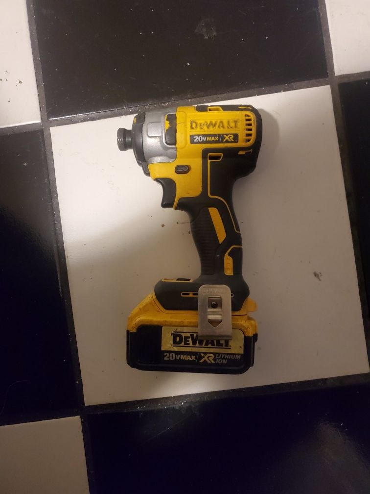 Dewalt XR impact drill 3 speed