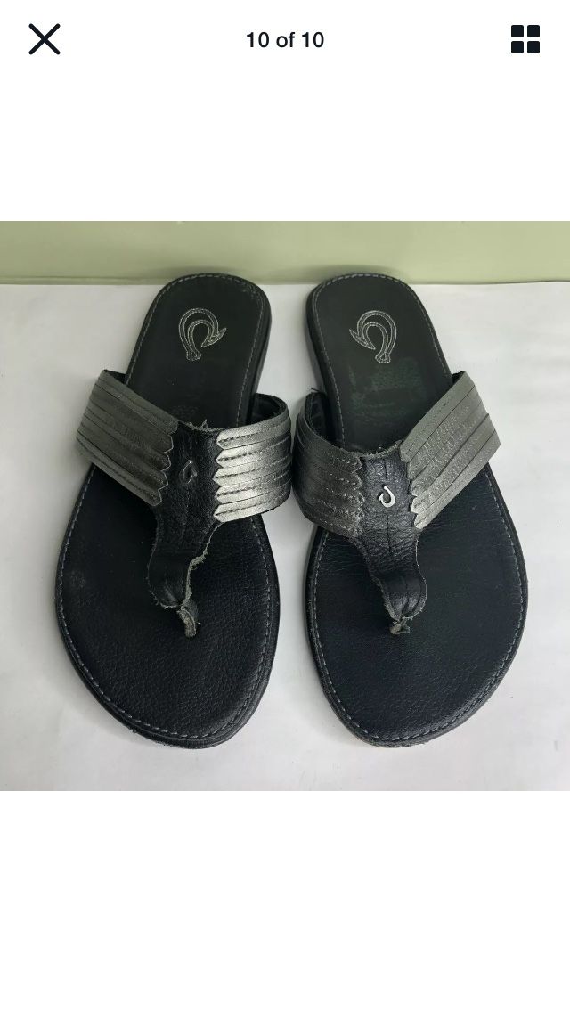 Olukai Sandals Flip Flops Women Size 6