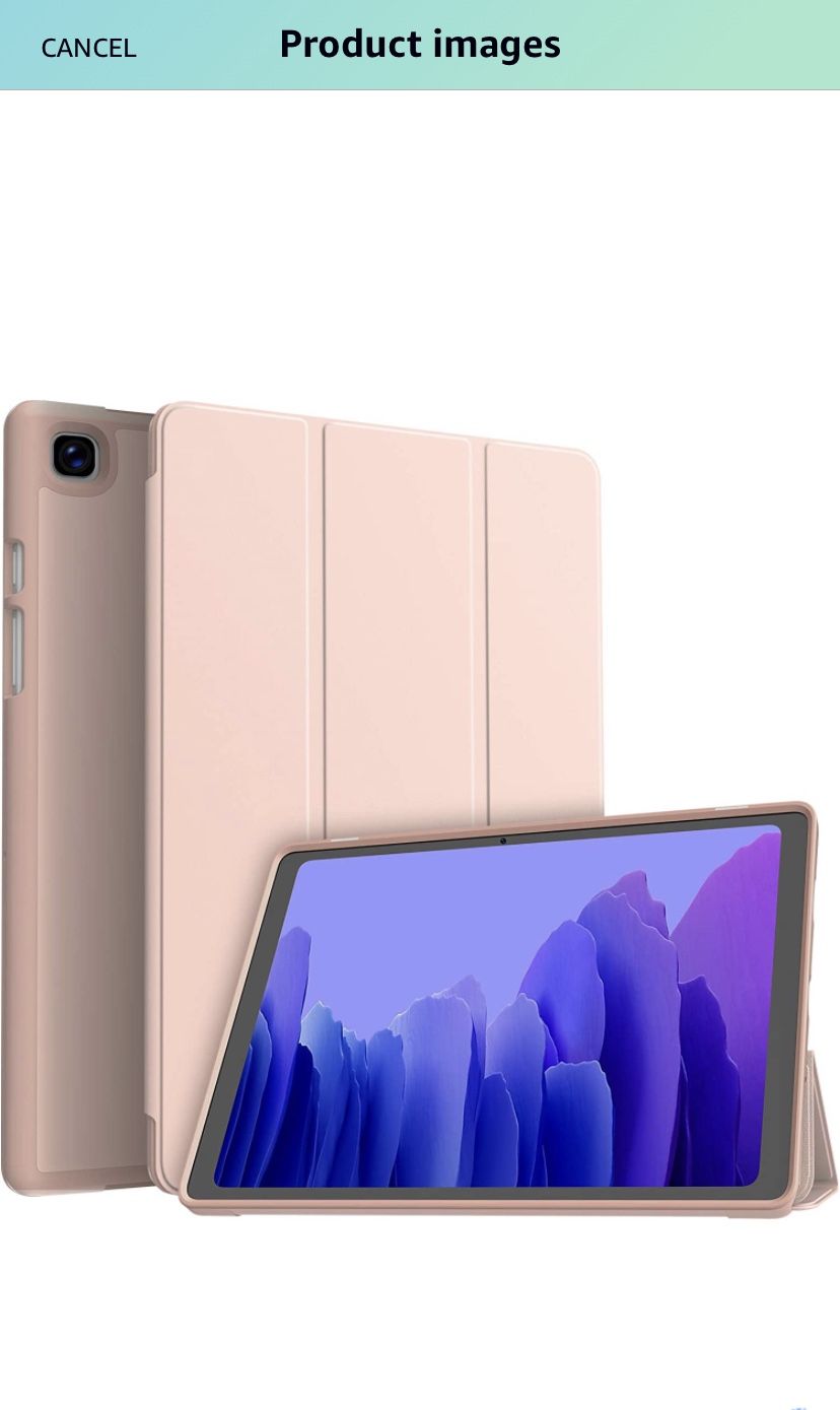 Case For Samsung Galaxy Tablet Rose Gold