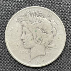 Collectible 1923 Peace Dollar