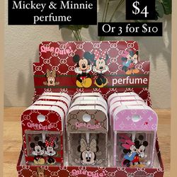 Mickey & Minnie Perfume $4