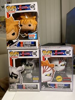 Bleach exclusive funko pops