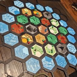 3D Settlers Of Catan Board Game