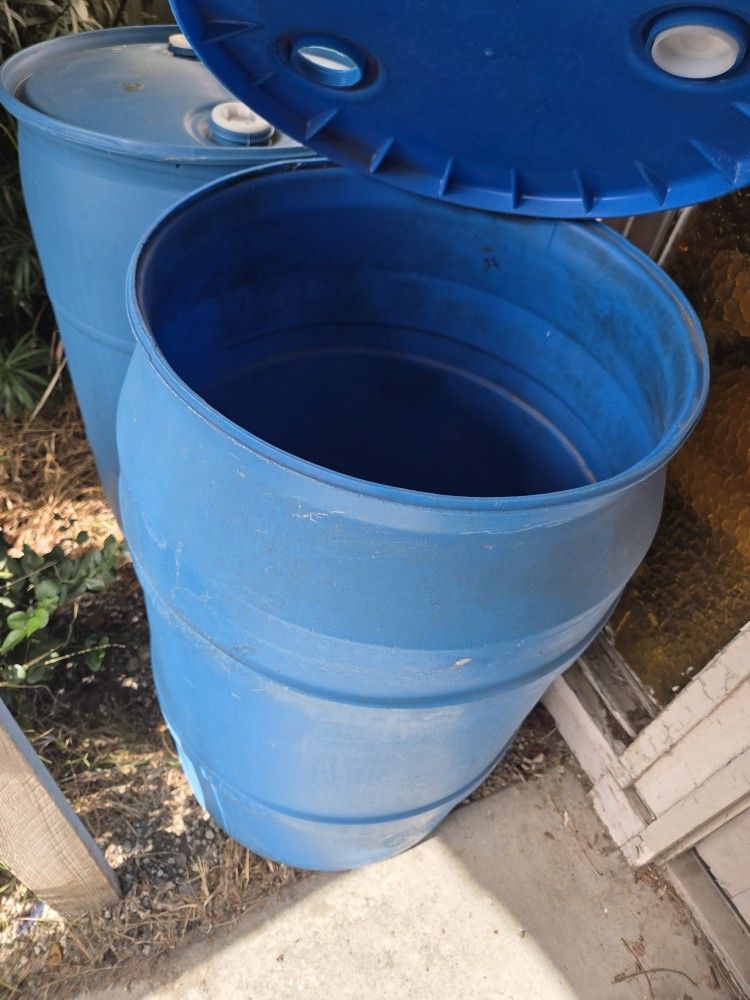 55 Gallon Drum With Removable Lid