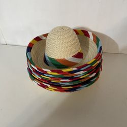 Ten 8” Sombreros- Great As Favors At A Party