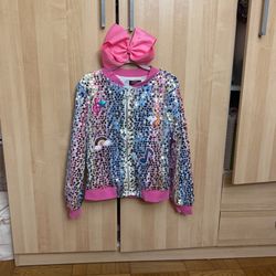 JoJo Siwa Sequined Jacket & Matching Bow