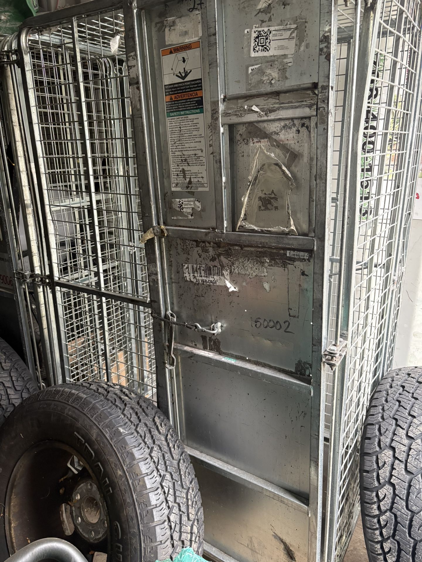 Industrial Fold-Up Security Container