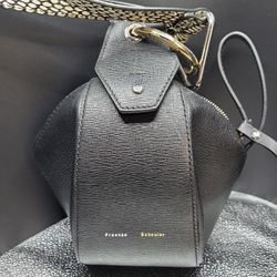 Proenza Schouler Grainy Leather Zipper Pochette