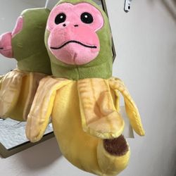 9in Chimpanzini Bananini Plushie Brain Rot