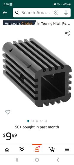 Elevate Outdoor ADPT-637 Adapter Insert Sleeve for 2" Class III/IV to 1.25" Class I/II Hitch