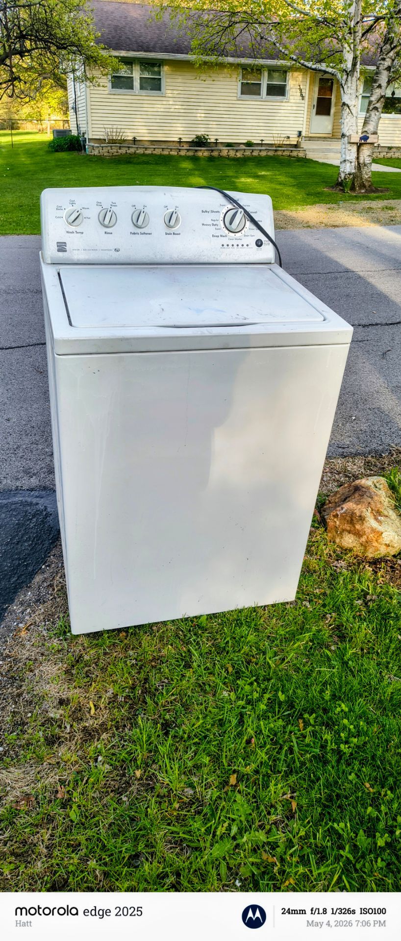 Kenmore washing machine