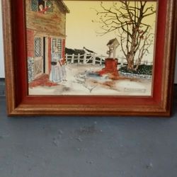 MARK WOOD OIL PAINTING