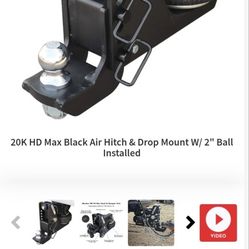 Shocker HD Max Air Drop Hitch 