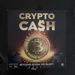 Bitcoin Crypto Cash Board Game BTC