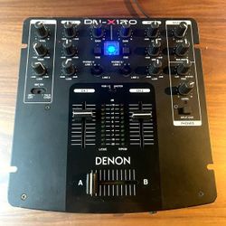 Denon DN-X120 DJ Mixer 2-Channel Compact Professional