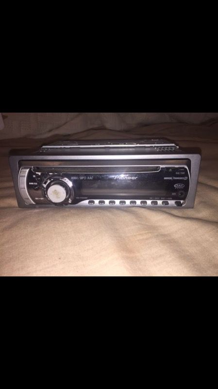 Pioneer 1-DIN car stereo