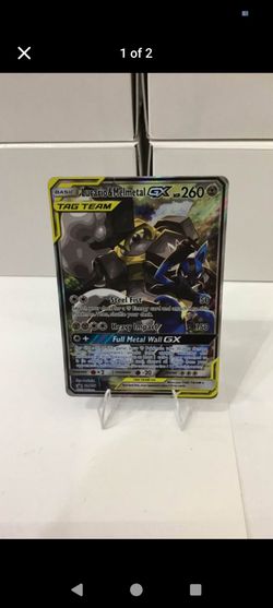 Lucario & Melmetal GX Pokémon Sun & Moon promo