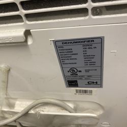 CH dehumidifier