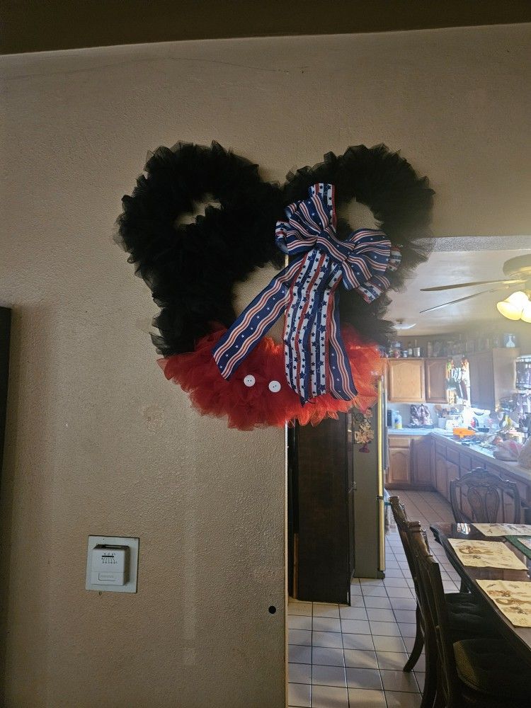 Mickey Mouse Wreath 