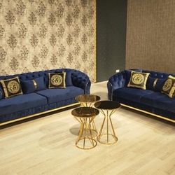 New 2 Pc Living Room Set 
