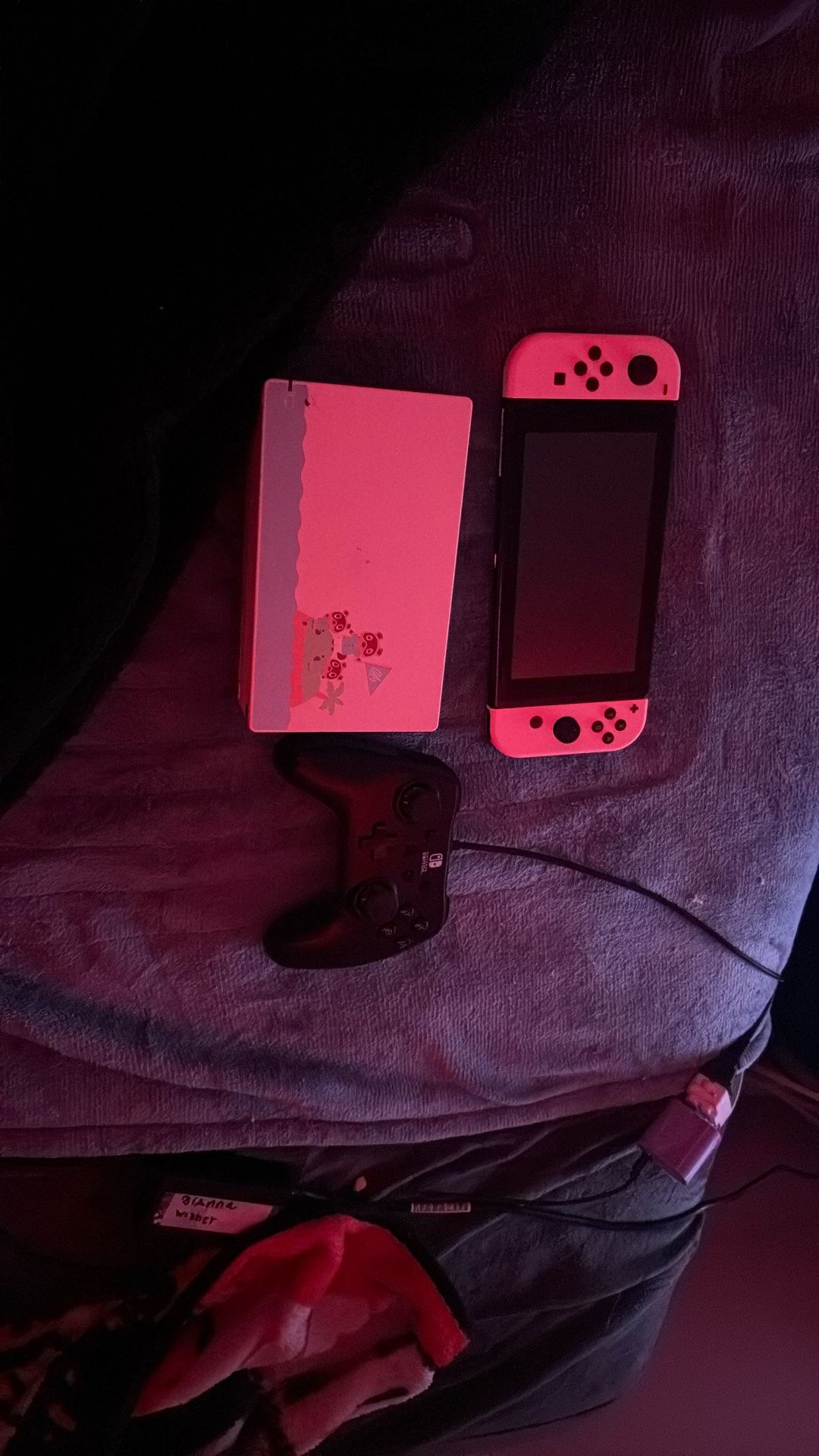 animal Crossing Nintendo Switch and controller