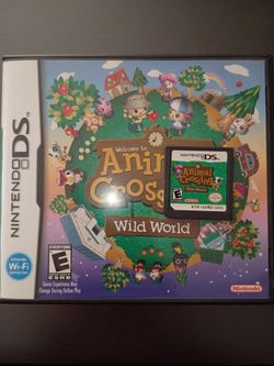 Animal Crossing Wild World Nintendo DS