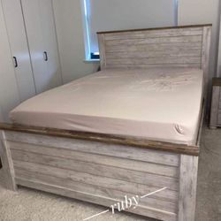 Willowton Queen Panel Bed| Brand New Showroom İn Stock @ Fast Delivery 🚚