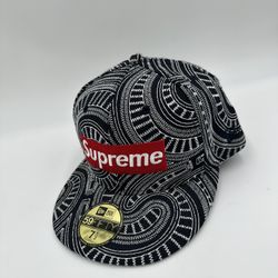 Brand New Supreme x NewEra BOGO 59Fifty Fitted Cap Box Logo