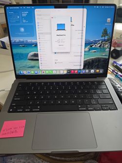 2021 Macbook Pro A2442,M1 Pro,14",512Gb,16Gb,Non Touchbar,Good Condition, Grade A, Grey Color, Genuince AC Charger, Office 2022,Warranty for Cheap Pro