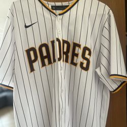 San Diego Padres Blank Nike Jersey Size L