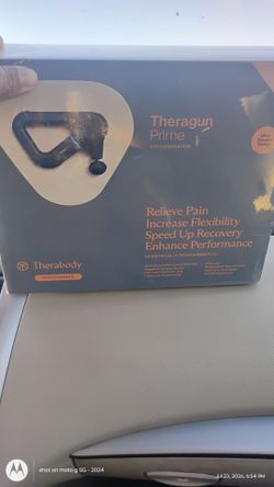 Theragun prime. Massage gun