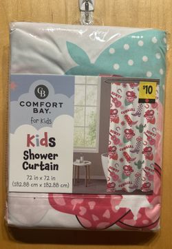 Comfort Bay for Kids Cowgirl Themed Shower Curtain