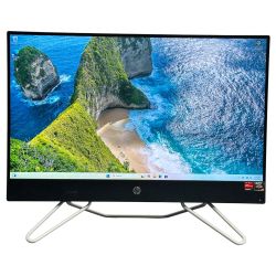 HP 22" All-in-One Desktop for Office Work School | AMD Ryzen 3 | 8GB RAM | 256GB SSD | UD391