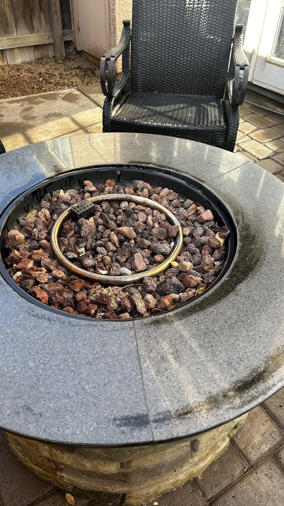 Fire Gas Pit patio furniture