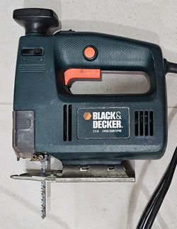 Black & Decker 7572 Two-Speed Jigsaw - Tested Working