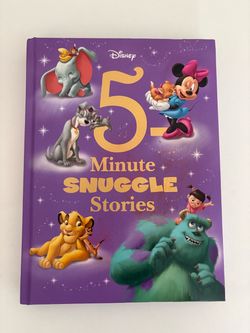 Disney 5 minute Snuggle Stories, Hardly Used, Excellent Condition, Kid’s Disney Book