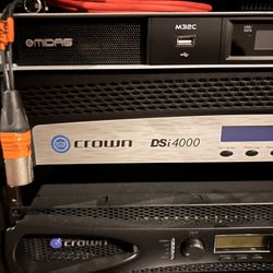  Crown DSi 4000 Digital Screen Series 2-Channel Power Amplifier