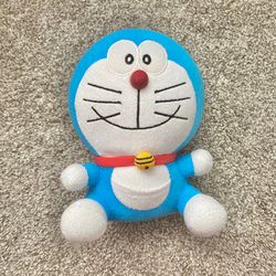 Plush Doraemon Love Heartydora Window Cling Taito