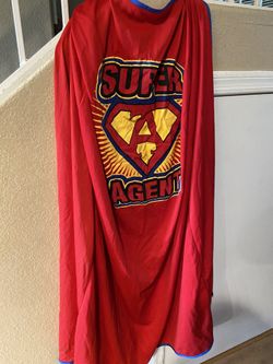 Adult Super Agent Cape