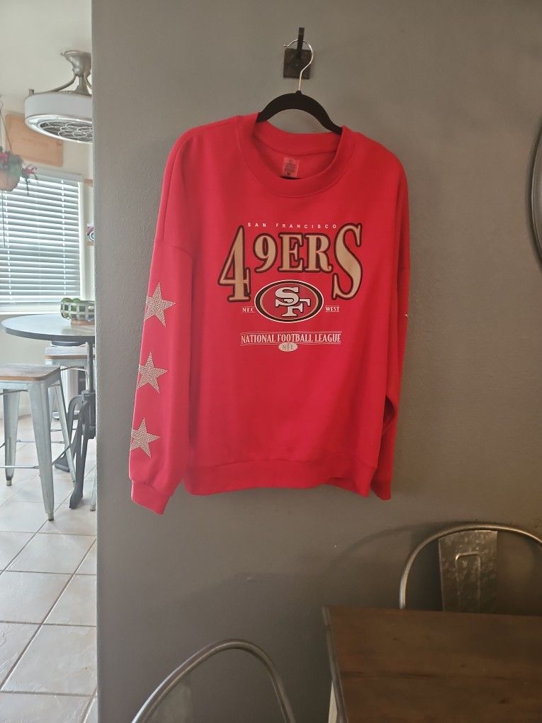 Women's Forty Niners Game Day Couture Sweatshirt