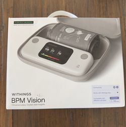 Withings BPM Vision smart blood pressure monitor