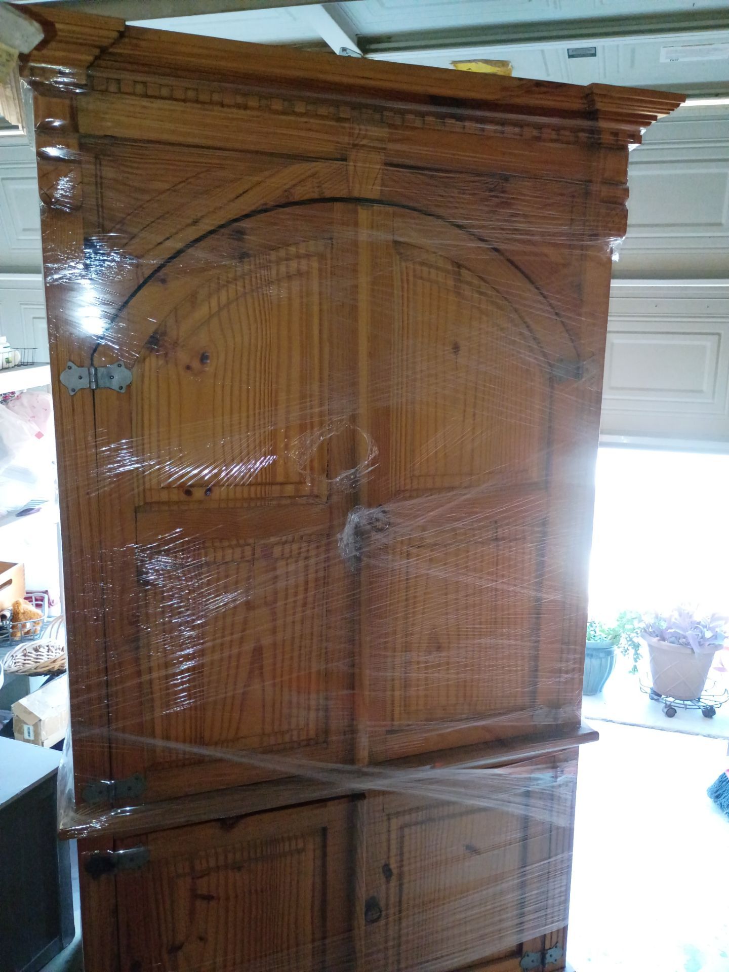 REDUCED!!! Pine Armoire in great condition