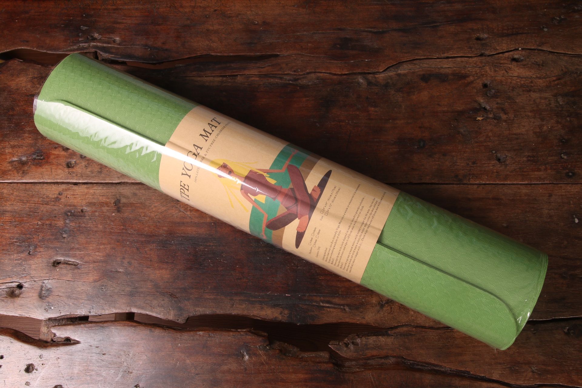 WORKOUT MAT Long (6ft) YOGA PILATES EXERCISE MAT ECOFRIENDLY TPE MATERIAL