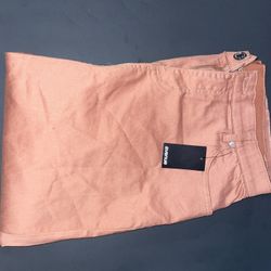 Avenue Size 18 Nutmeg Crop Jeans