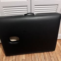 black used good condition massage table