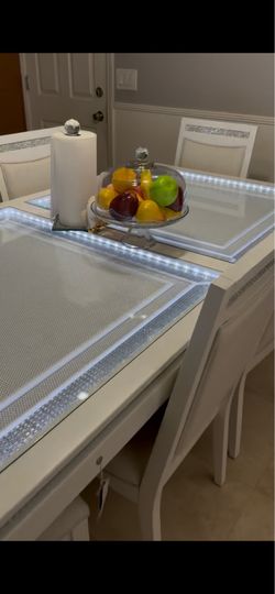 Crystal kitchen table