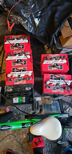 Used 8v golf cart batteries
