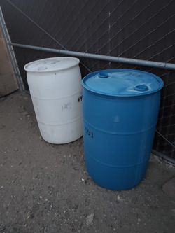 Blue Barrel